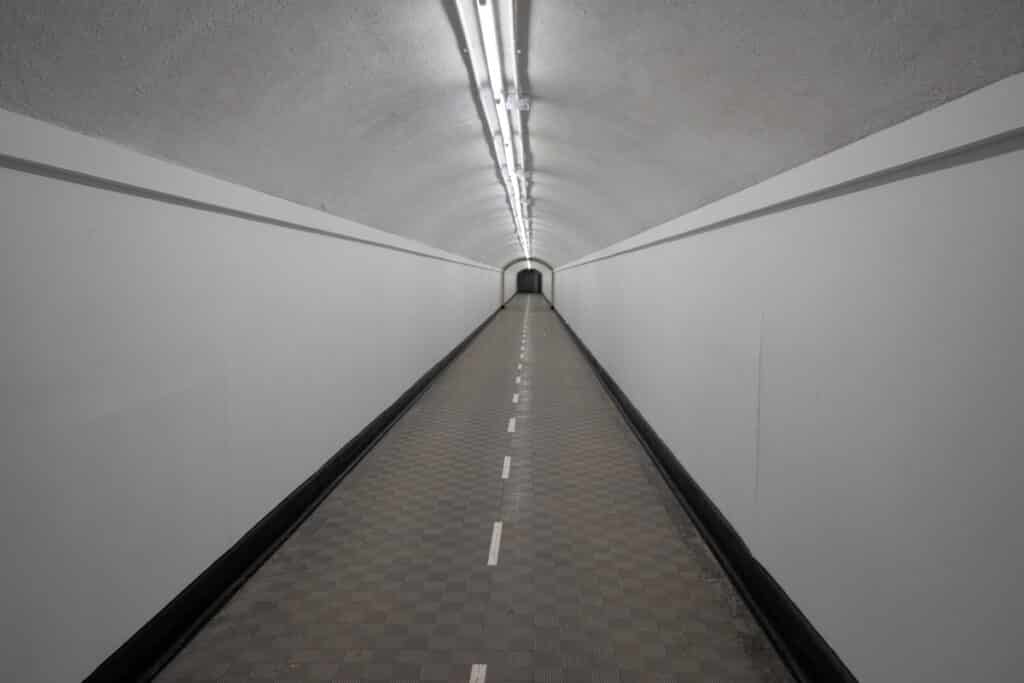 tunnel ascenceur chateau alicante