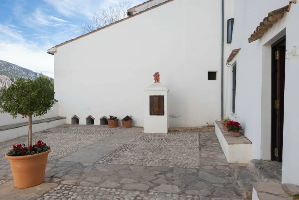 terrasse à la casa orduna