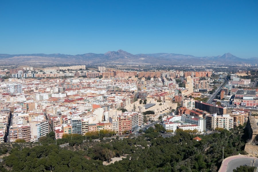 ville d'alicante