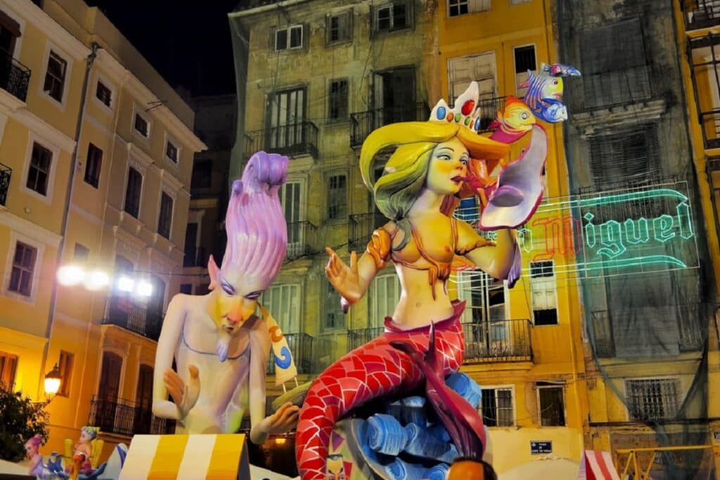 fallas de valence nocturne