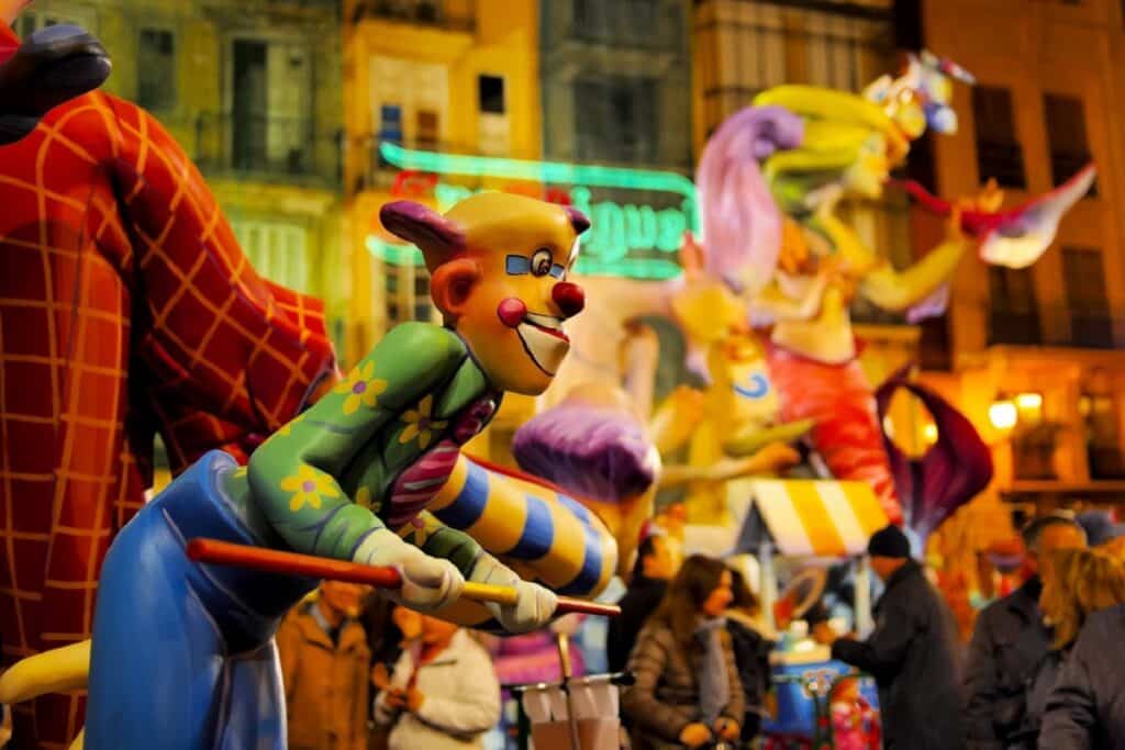 fallas nuit