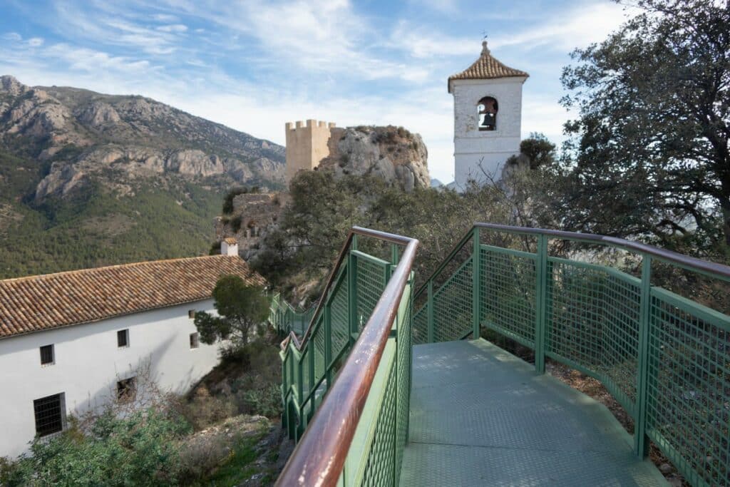 visite du chateau de guadalest