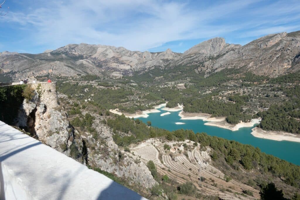 guadalest réservoir