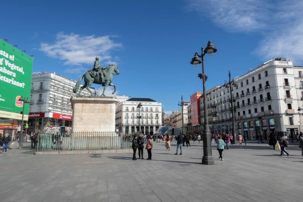 plaza puerta del sol madrid