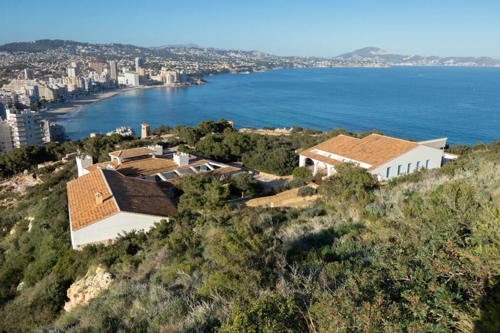 vue depuis le Peñón de Ifach