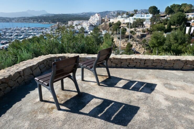 vue sur moraira