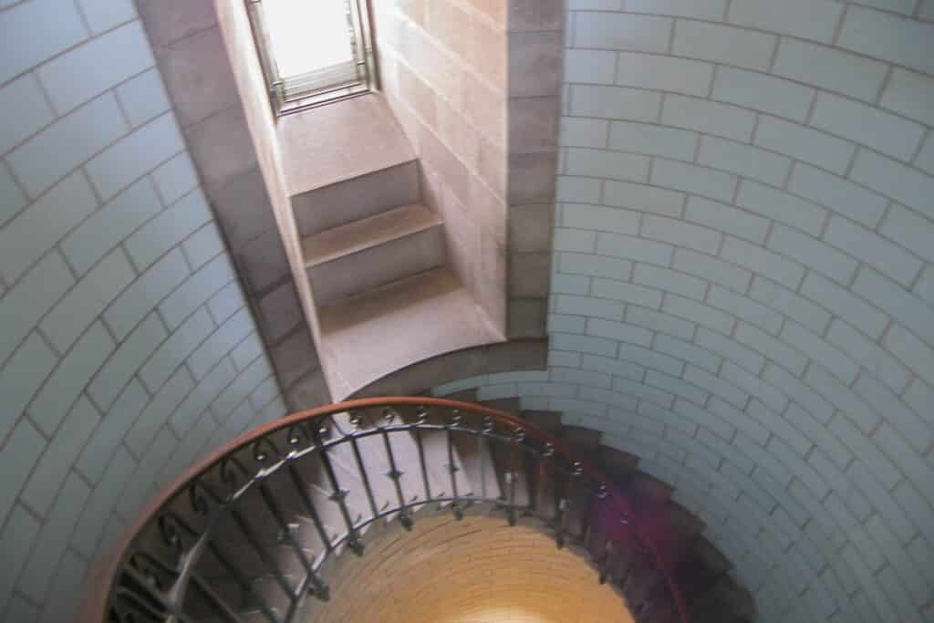 escalier phare d'Eckmühl