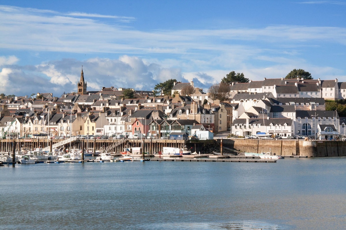 entrée du port de treboul