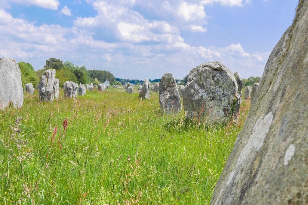 alignement de menhirs