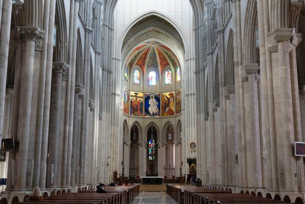 batistère cathedrale almudena