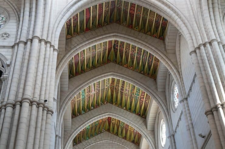 interieur cathedrale de madrid