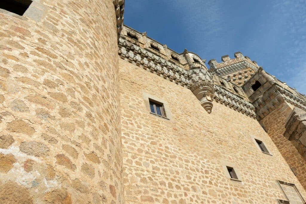 mur du chateau de manzanares el real