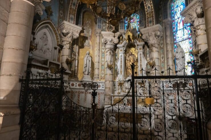 chapelle crypte cathedrale almudena