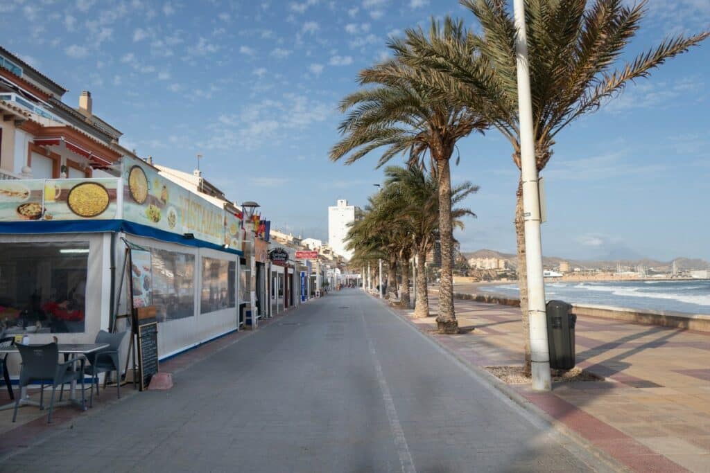 route bord de mer