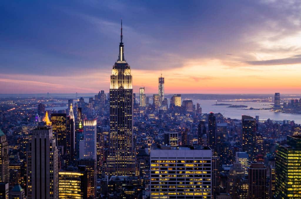 Empire State Building, séjour à New York