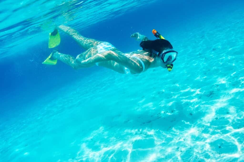 équipement de snorkeling