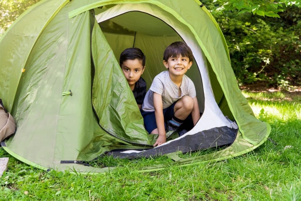 camping avec des enfants
