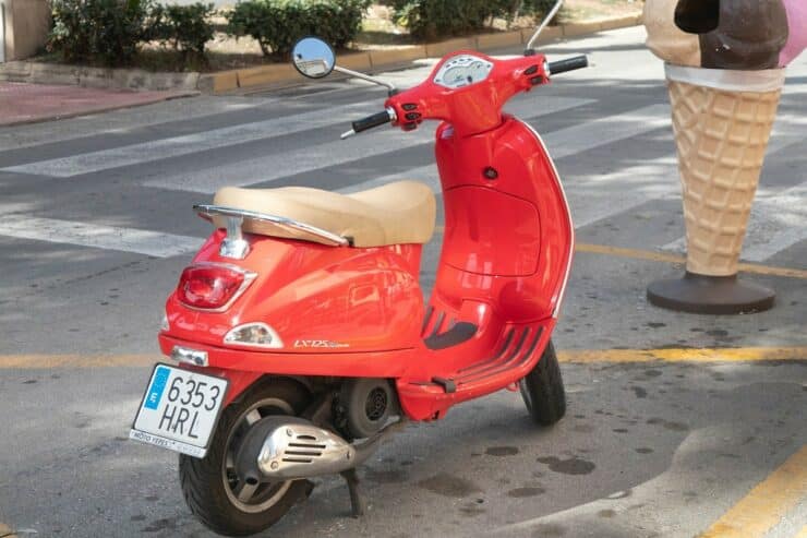 scooter en espagne