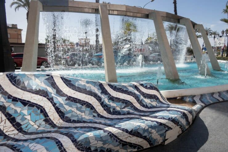banc mosaique