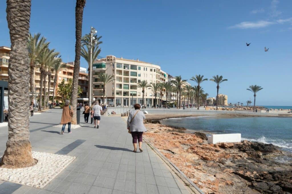 promenade torrevieja