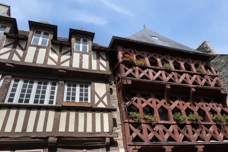 maisons à pans de bois