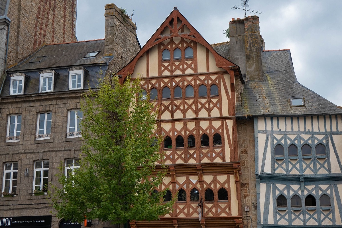 guingamp maisons à pans de bois