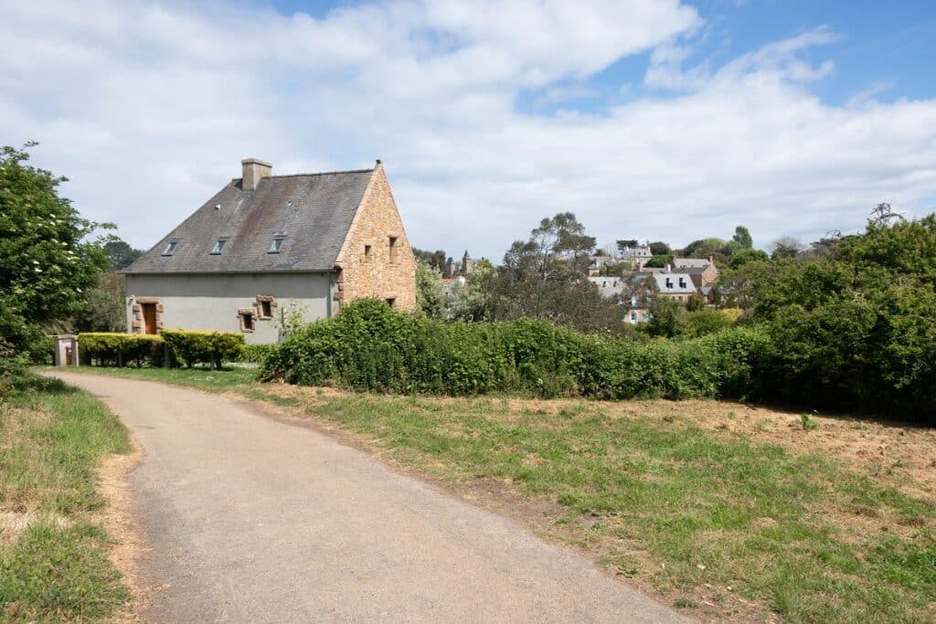 sentier vélo ile de brehat