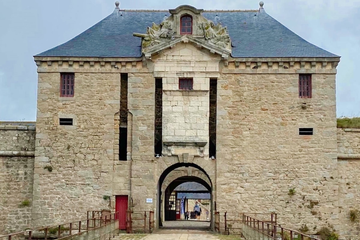 Entrée de la citadelle de Port-Louis