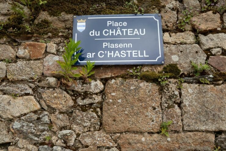 panneau place du chateau