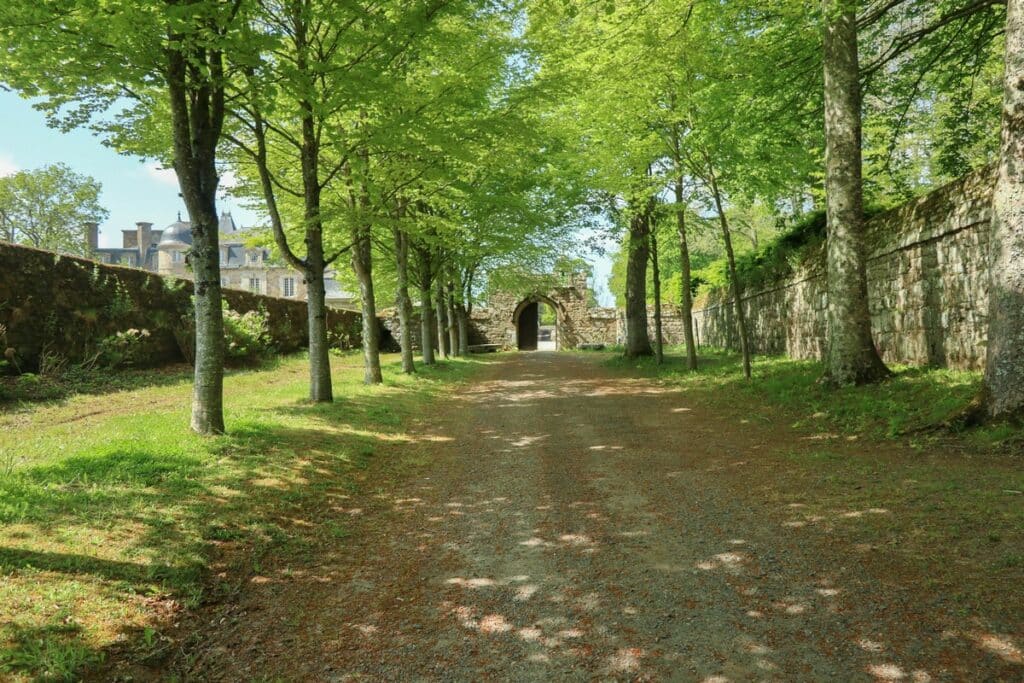 entrée château de rosanbo