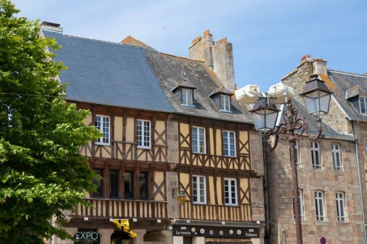 maisons à pans de bois treguier