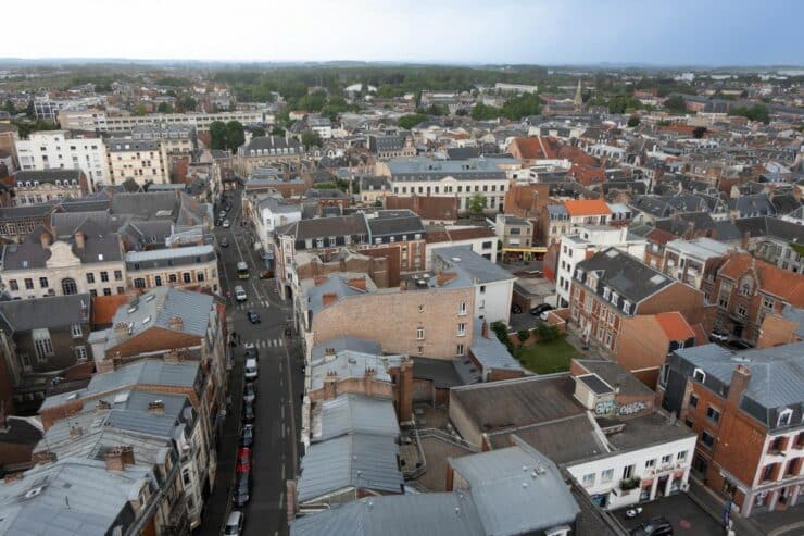 vue beffroi arras