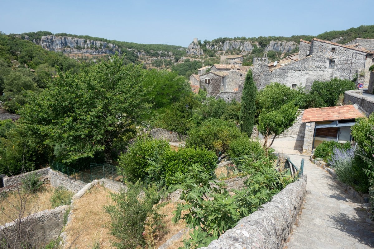 entrée du village