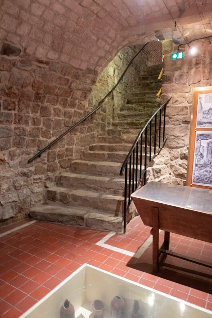 escalier cave