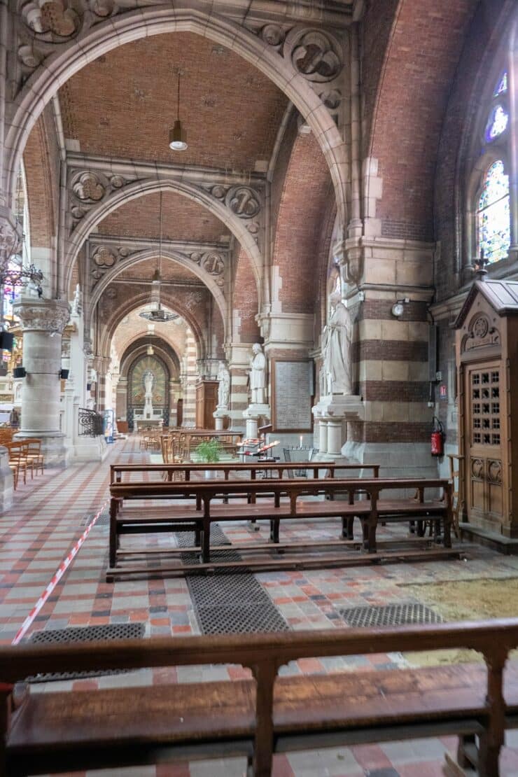 interieur église saint vaast