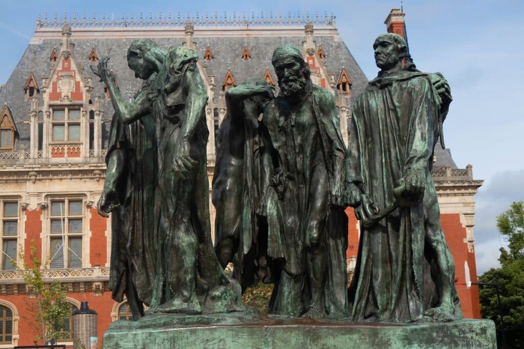 statue bourgeois de calais