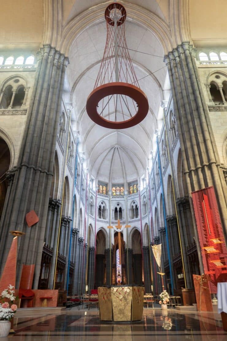intérieur cathédrale Notre-Dame de la Treille