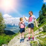 vacances d'été en famille dans les Alpes