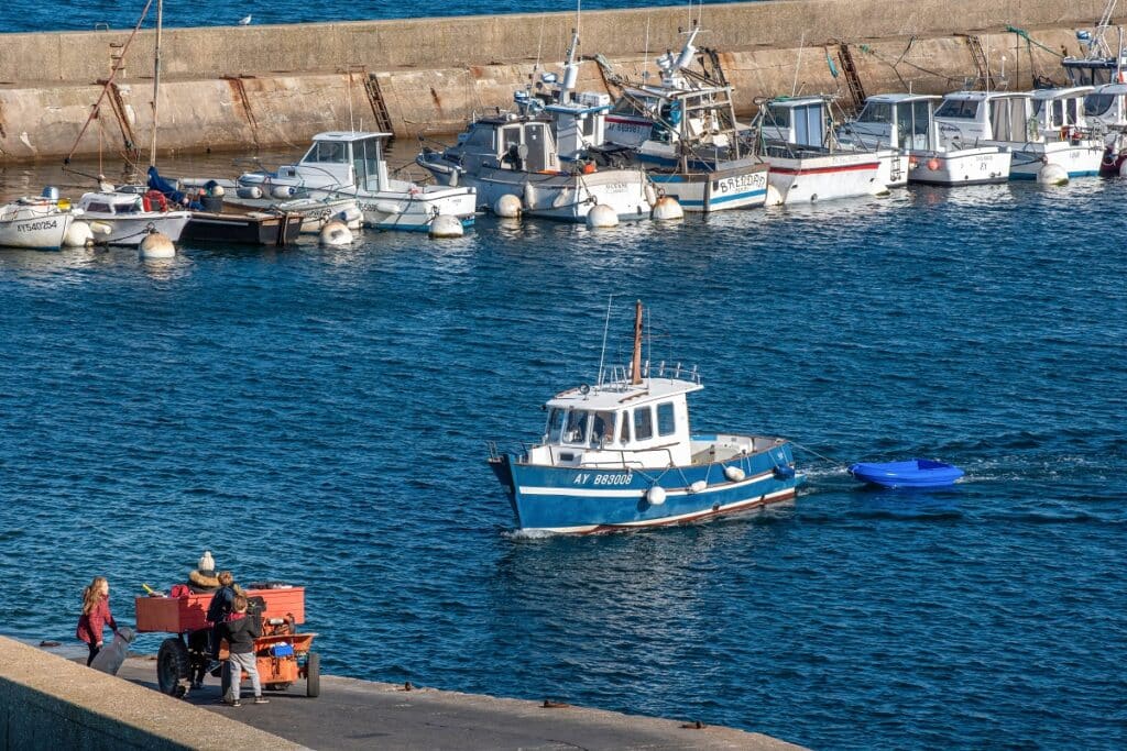 retour de pêche