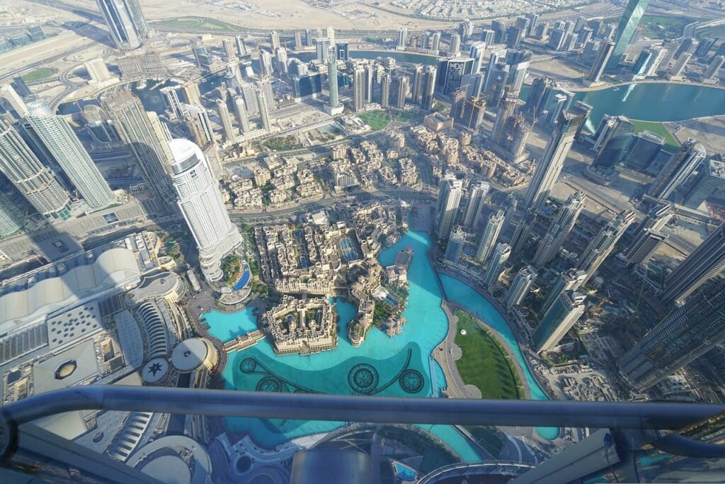 vue depuis Burj Khalifa