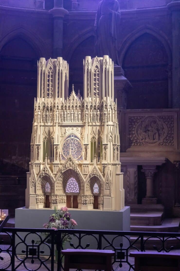 maquette cathédrale de reims