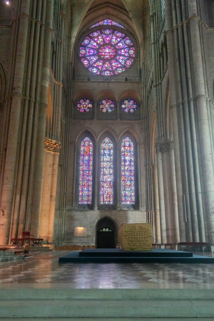 cathédrale de reims intérieur