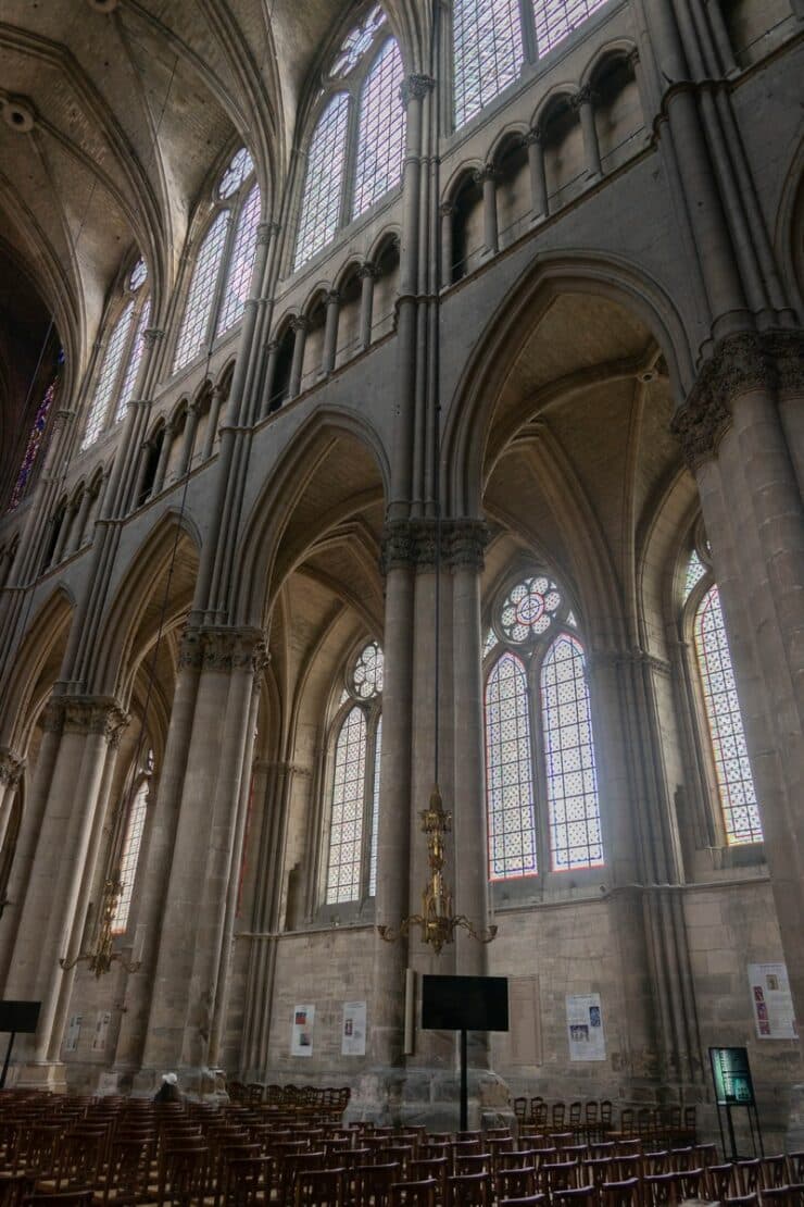 intérieur cathédrale de reims