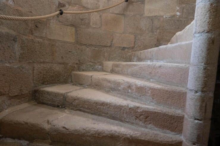 escalier du chateau