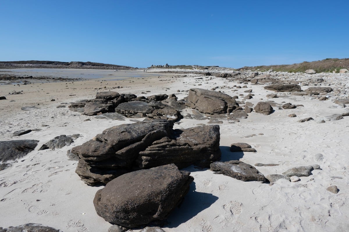 plage et rochers