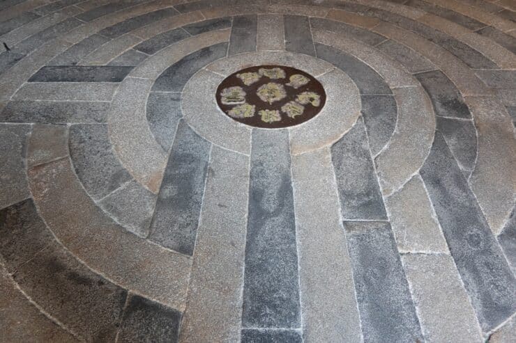 labyrinthe basilique guingamp