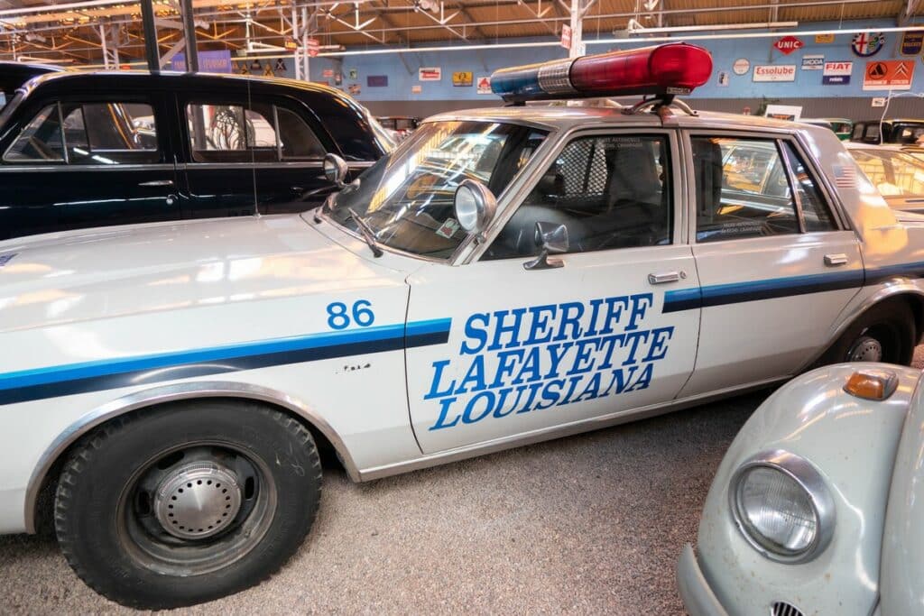 voiture de police américaine