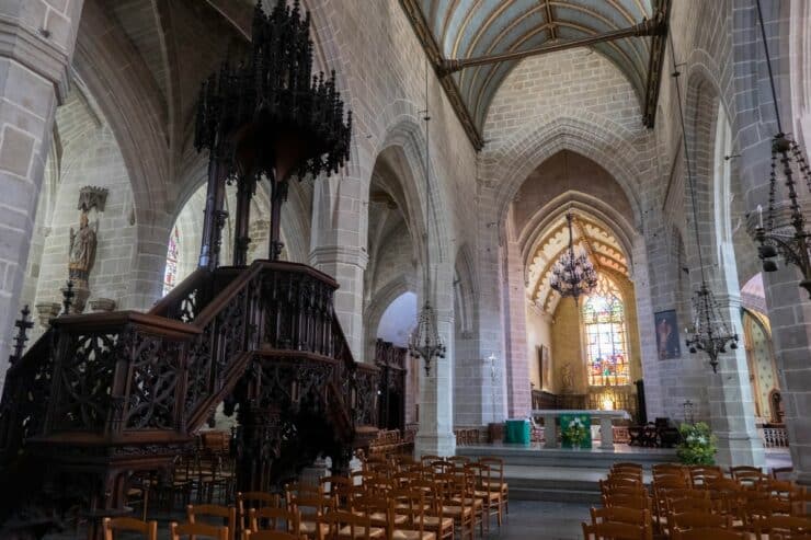 notre dame de vitré chaire