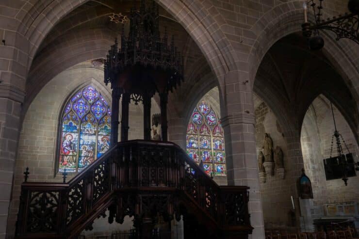 notre dame de vitré interieur