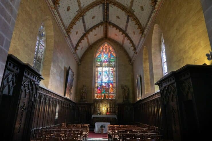 notre dame de vitré interieur
